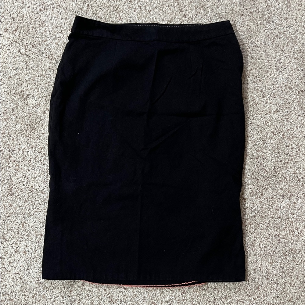 Anthropology the essentials Chic Black Pencil Skirt for Women size 8